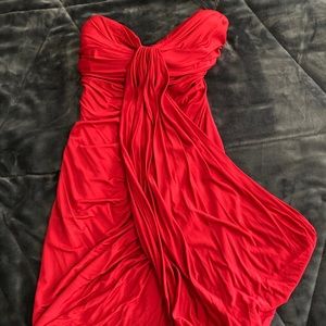 Bebe Mini Red Dress